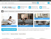 Tablet Screenshot of mondocasaitalia.com